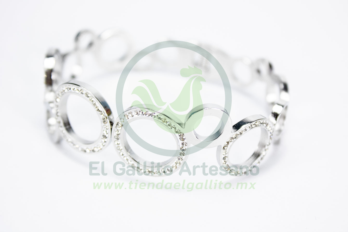 Brazalete 24-4 MD12 Plateado