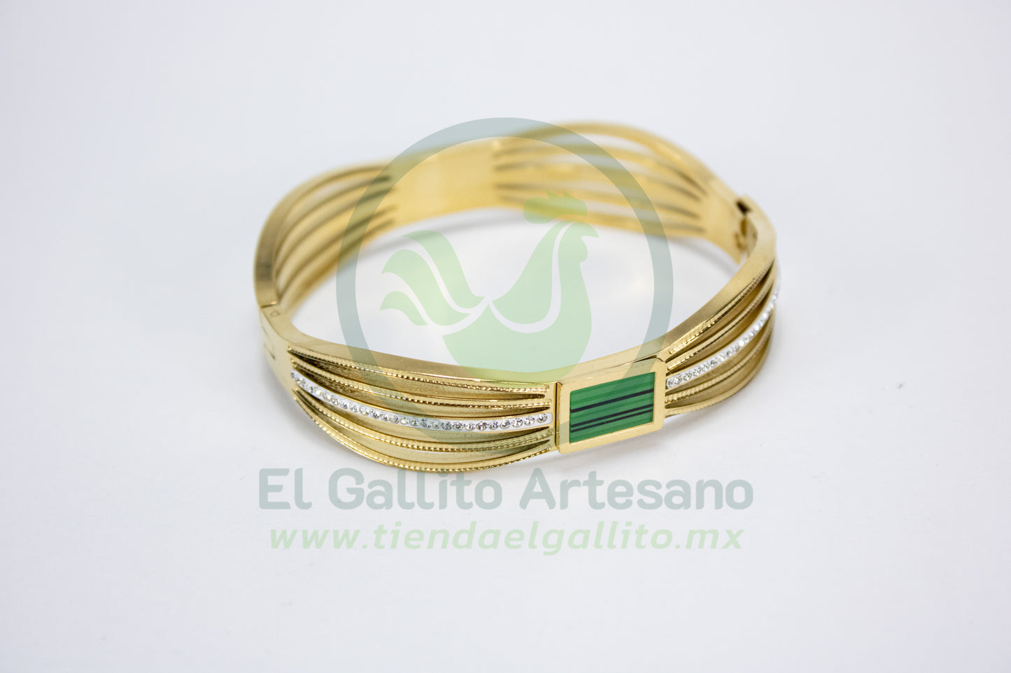 Brazalete 24-4 MD13 Dorado