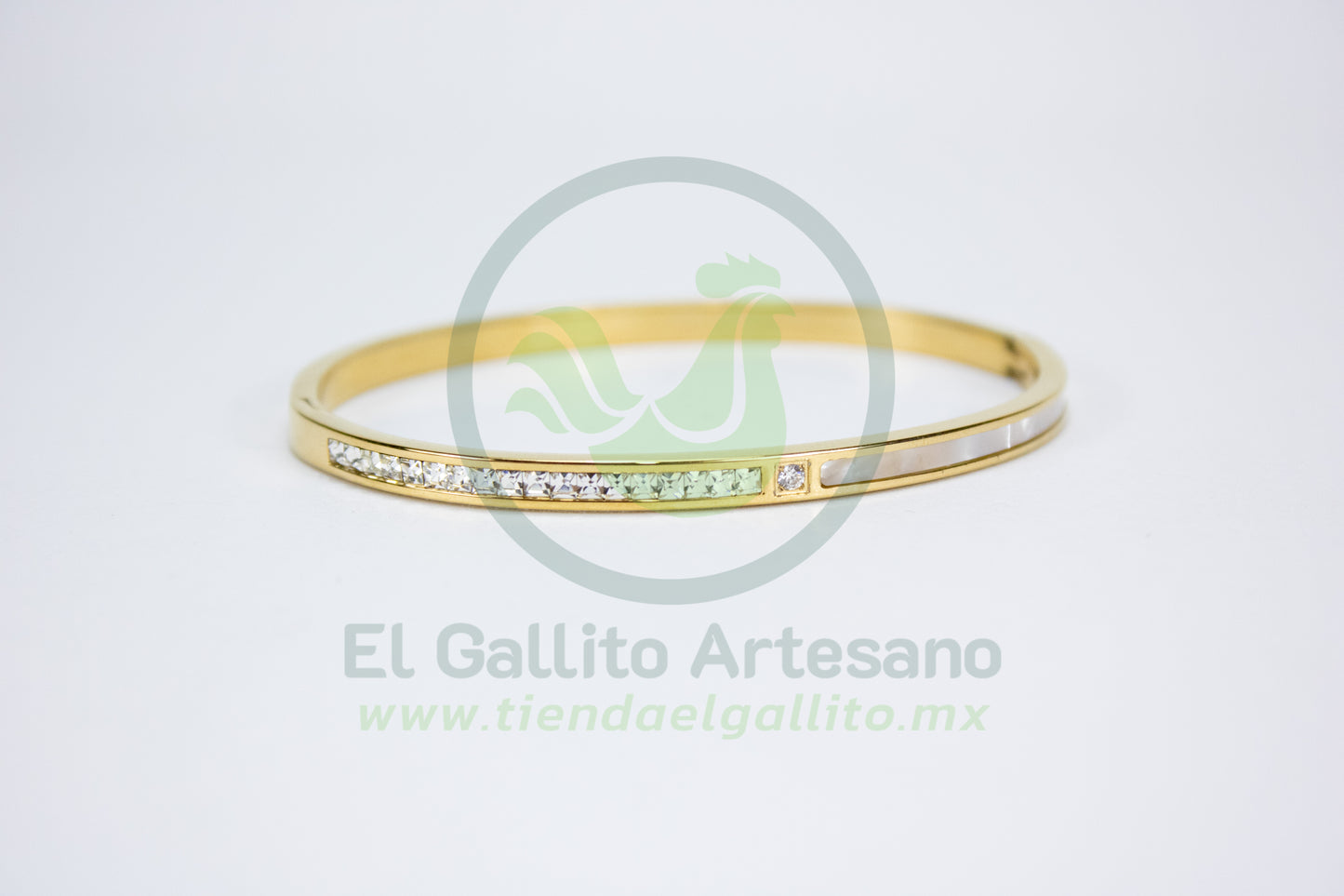 Brazalete 24-4 MD02 Dorado