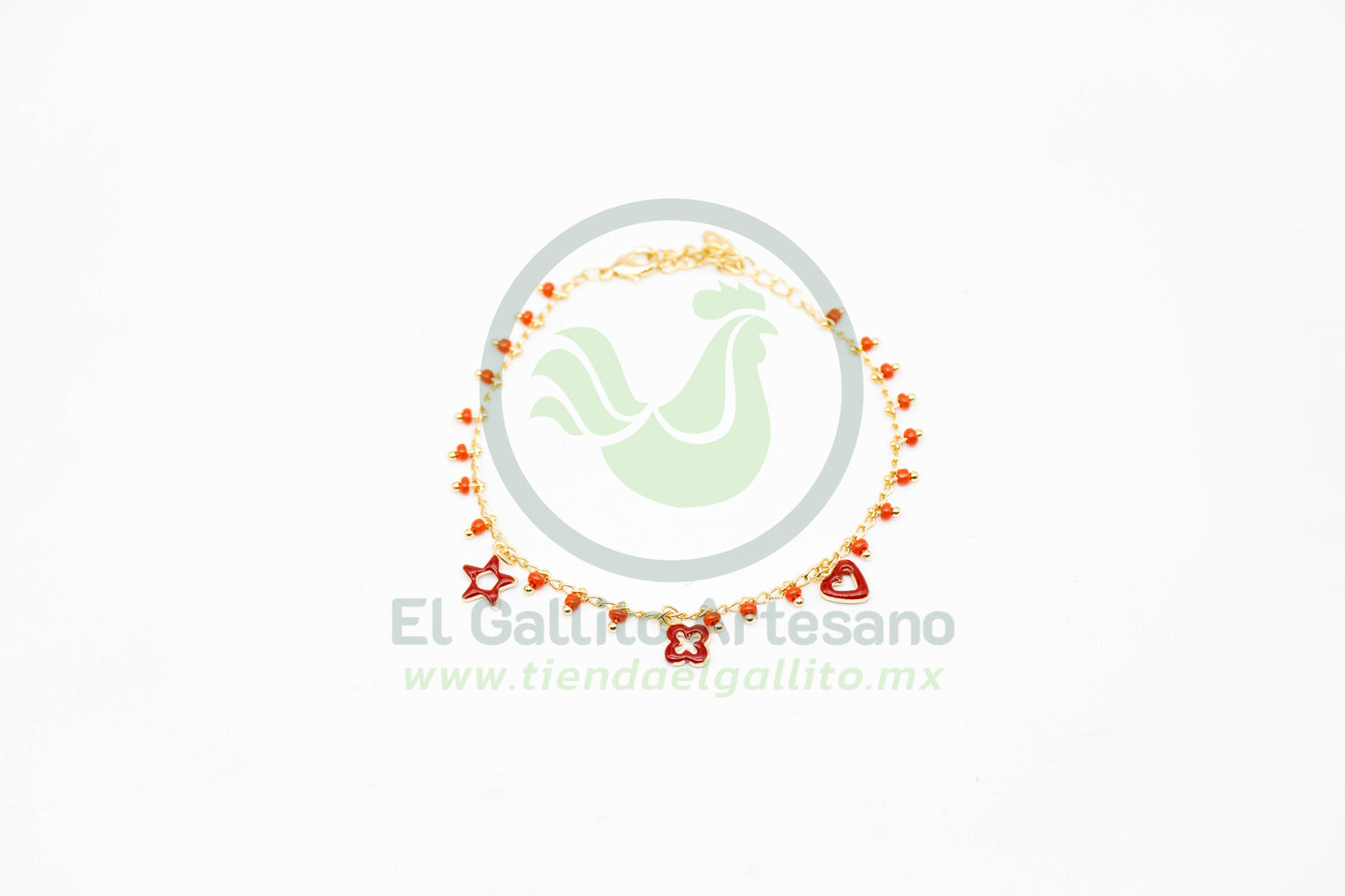 Brazalete Dijes MD08 | Red Color
