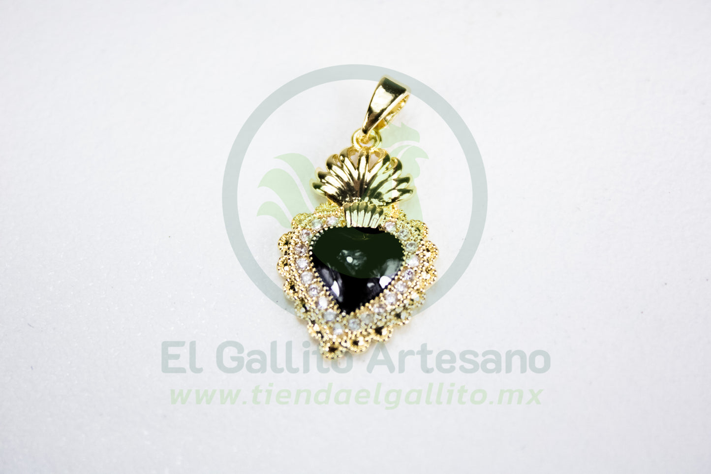 Charms #55 25-1 | | Corazón Raíz Negro