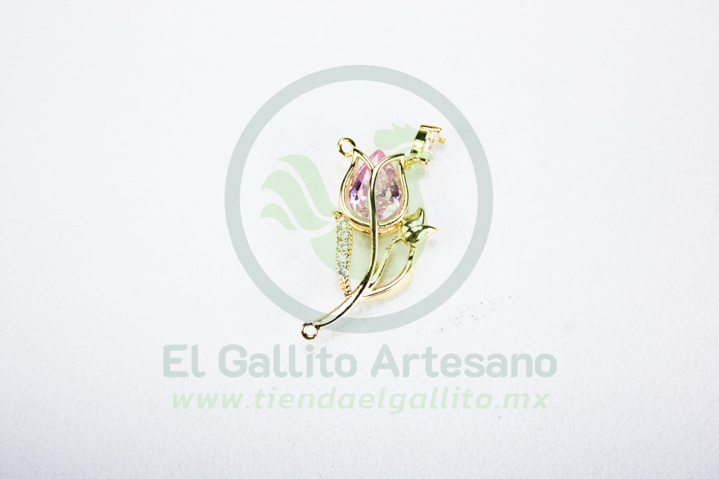 Charms #08 25-1 | Tulipán Rosa