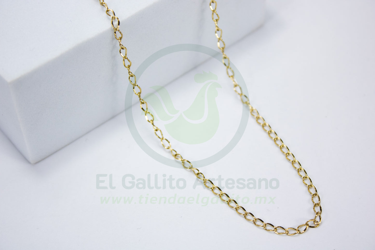 Cadena Acero 50cm | Clásica Rolo