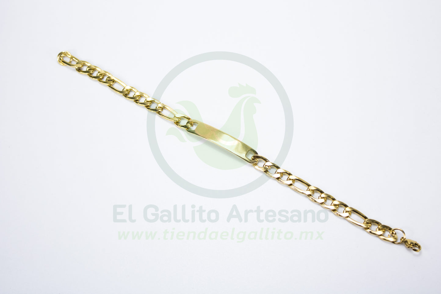 Esclava Acero 24-4 Md #6 Dorado