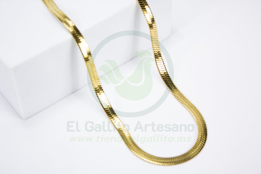 Cadena Acero 45cm | Cola de Serpiente