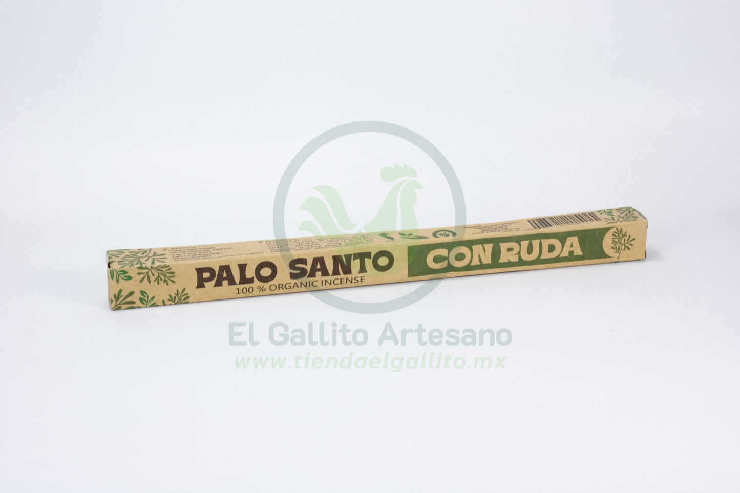 Cajita Palo Santo-Ruda 8pz