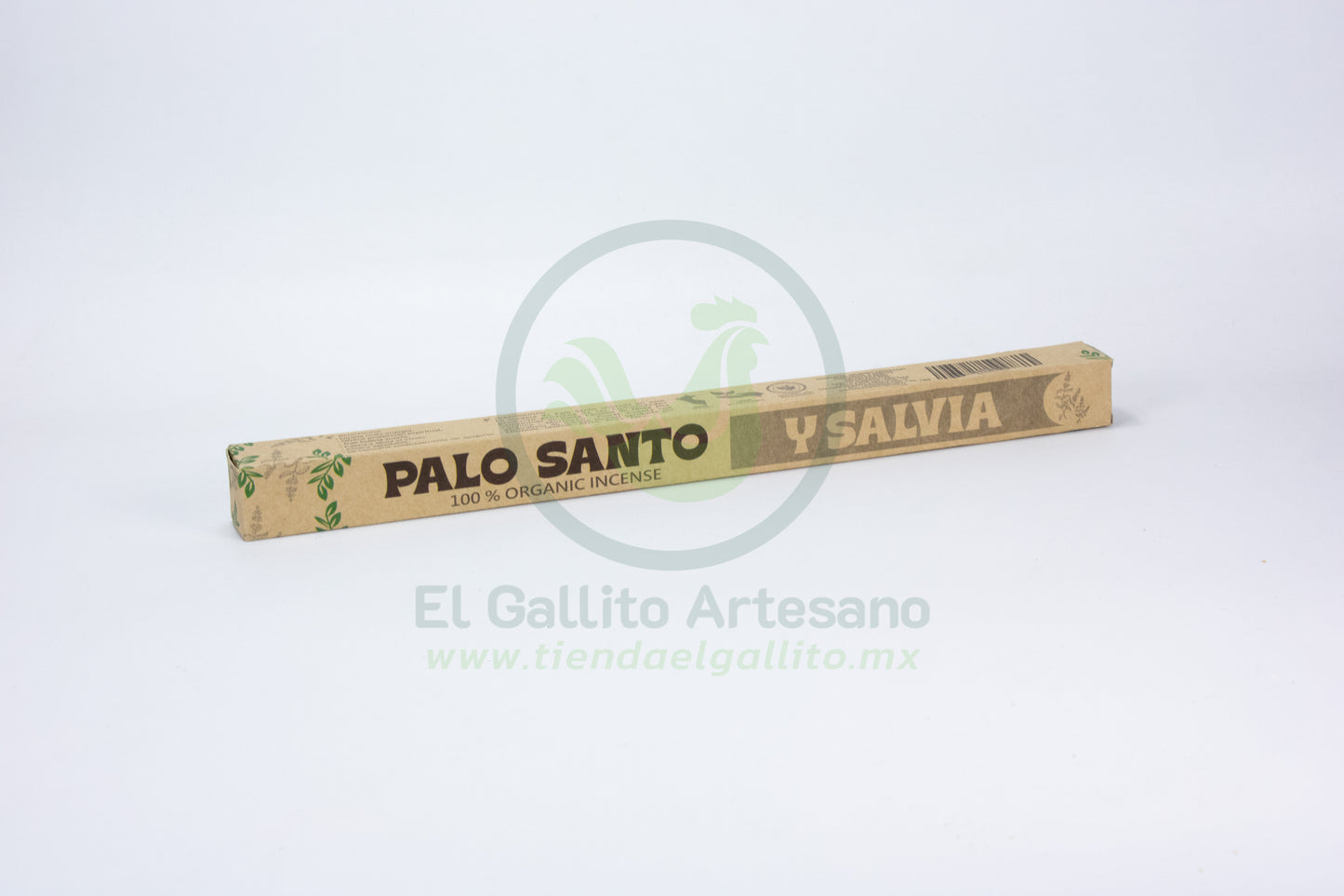 Cajita Palo Santo-Salvia 8pz