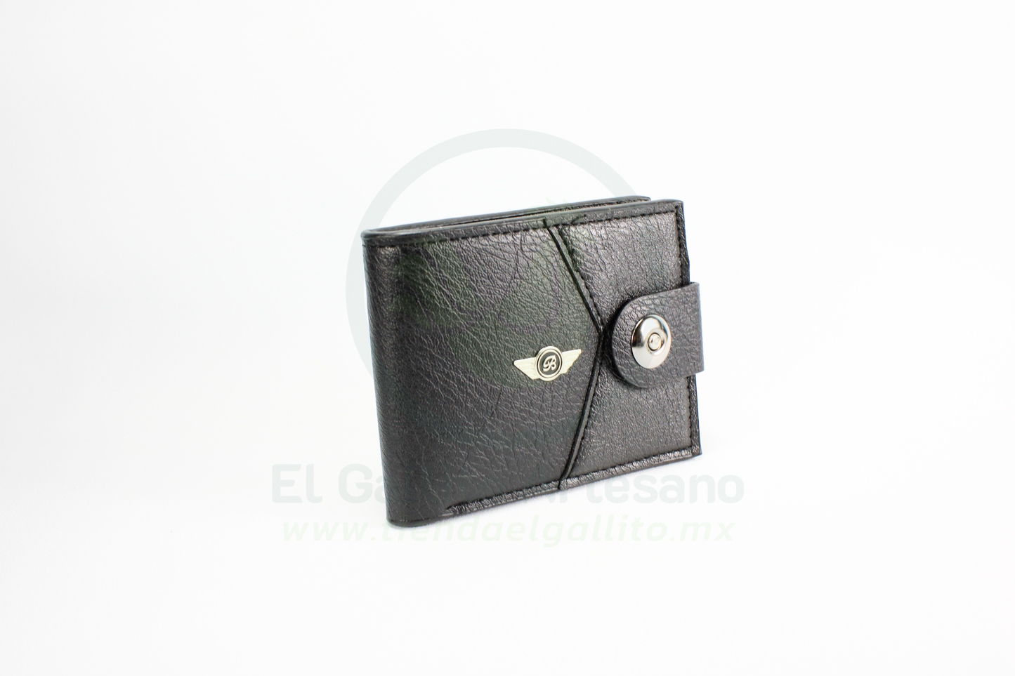Cartera 24-4 MD 04 Negro con Café