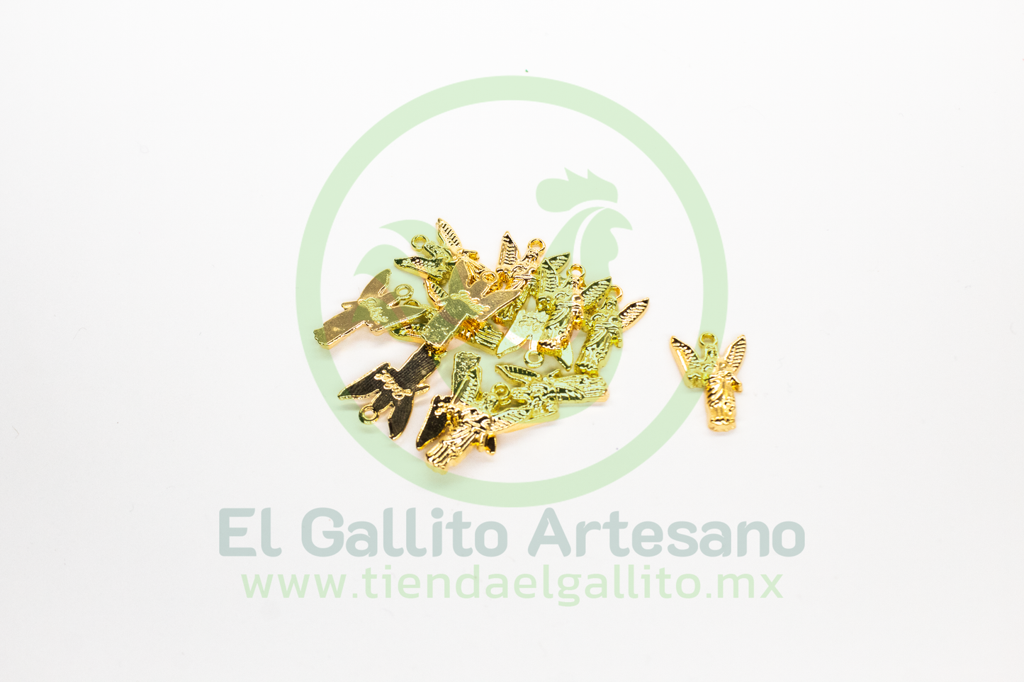 #463 Chapa de Oro - Dije Arcángel San Gabriel (PIEZA)