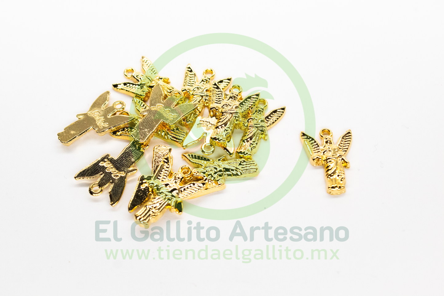 #464 Chapa de Oro - Dije Arcángel San Josiel (PIEZA)