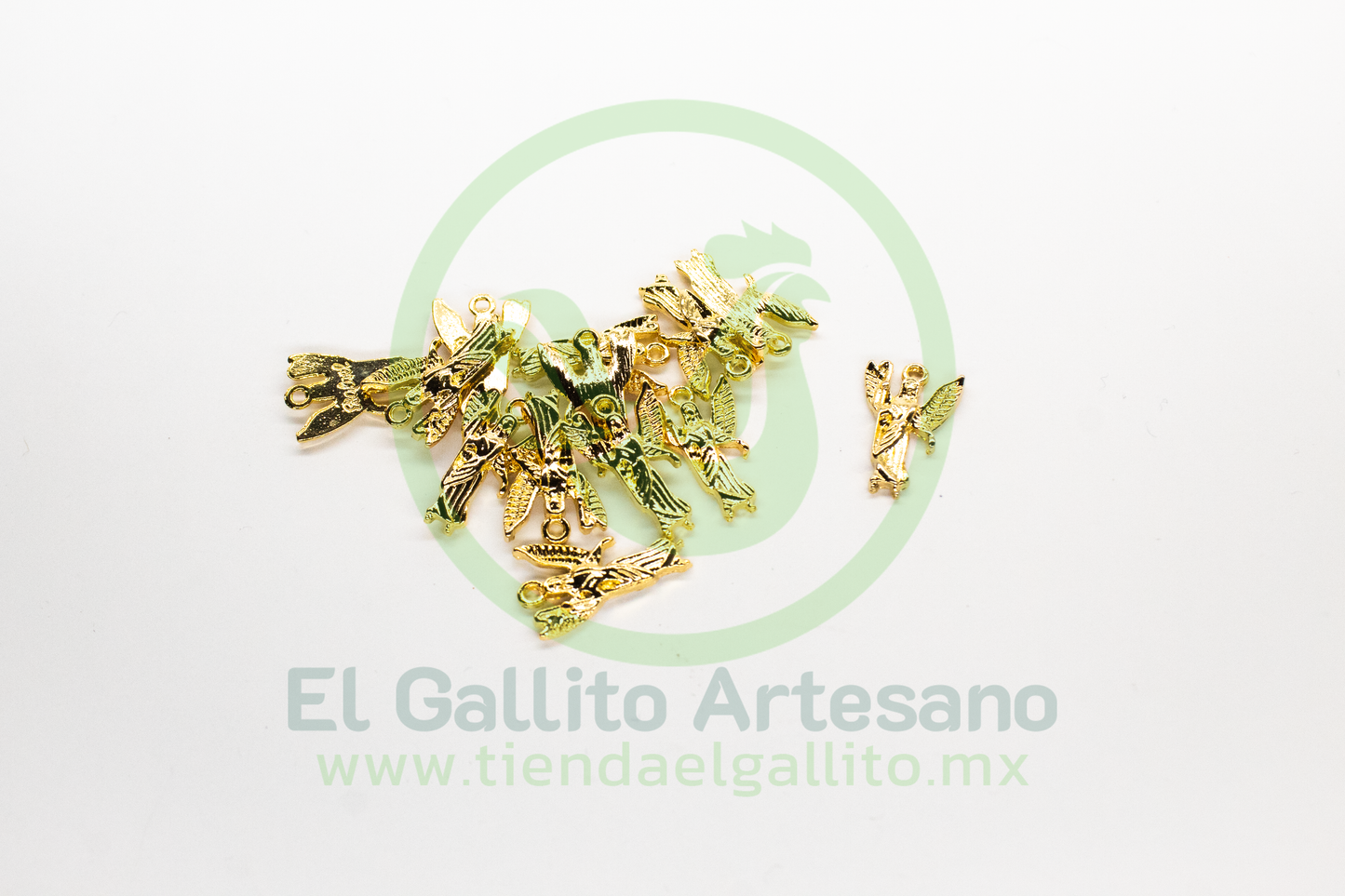#465 Chapa de Oro - Dije Arcángel San Rafael (PIEZA)