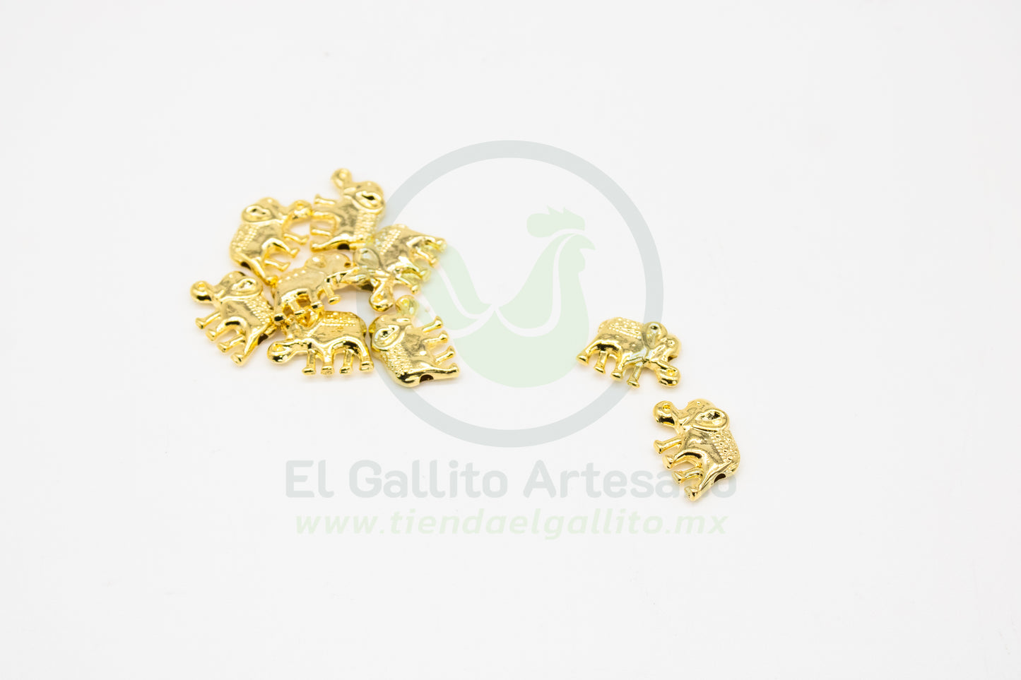 #420 Chapa de Oro - Separador Elefante Hindú (PIEZA) (NUEVO)