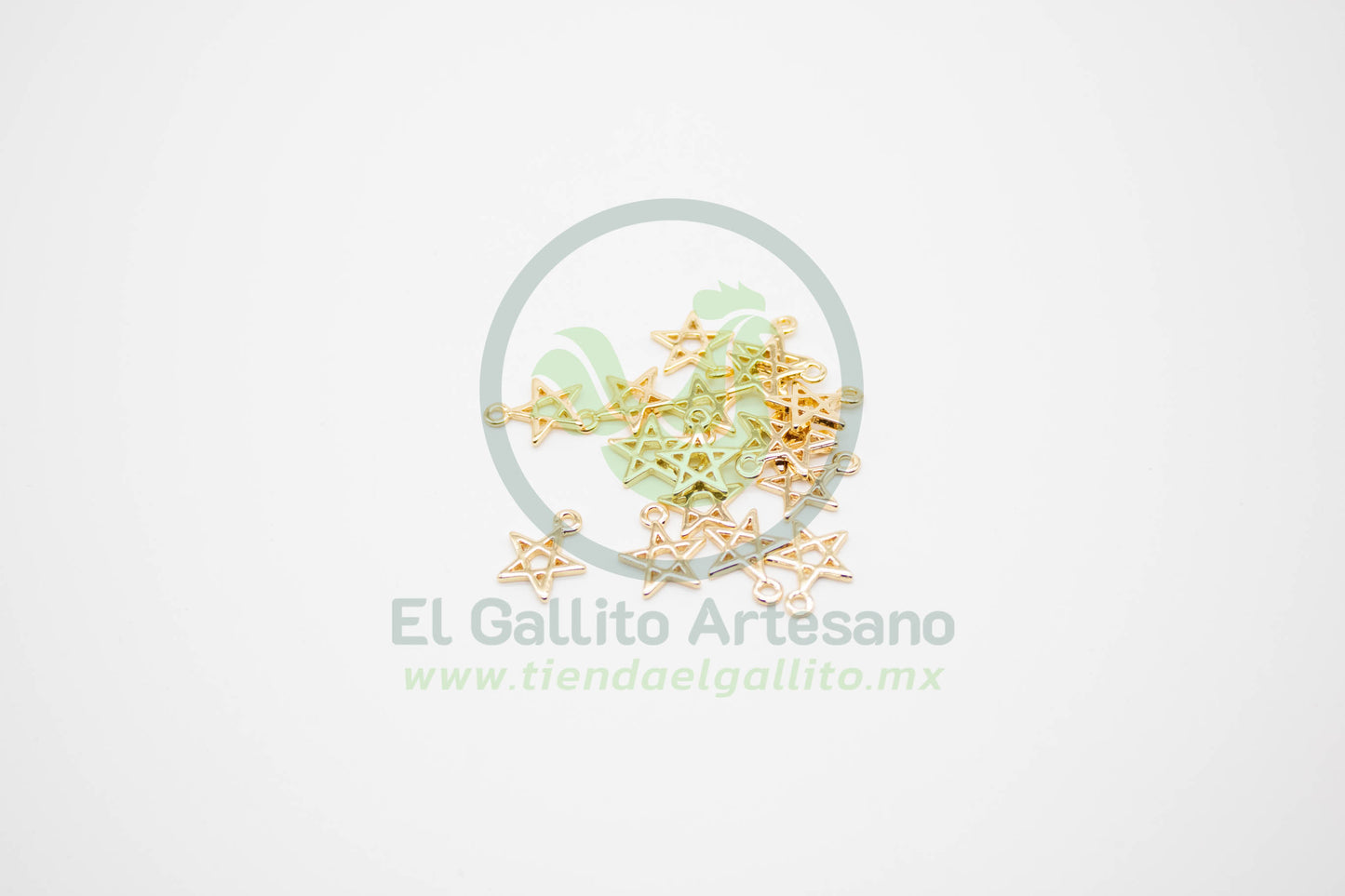 #580 Chapa de Oro - Estrella de David (ÚLTIMAS PIEZAS)