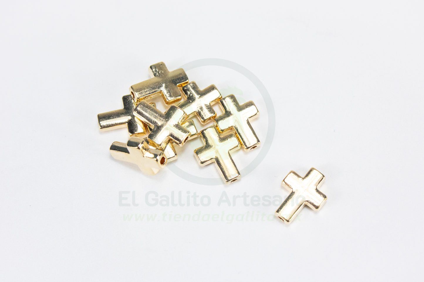 #391 Chapa de Oro - Separador Cruz Horizontal (NUEVO) (PIEZA)