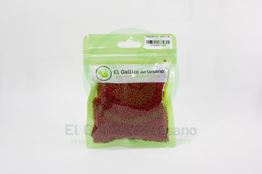 Chaquira 100-Gr120-45 | Rojo Sangre Mate