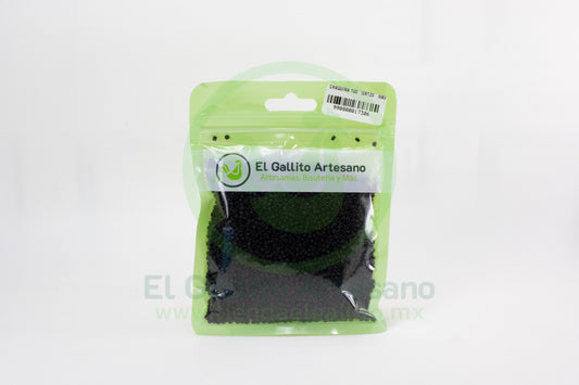 Chaquira 100-Gr120-M49 | Negro Opaco