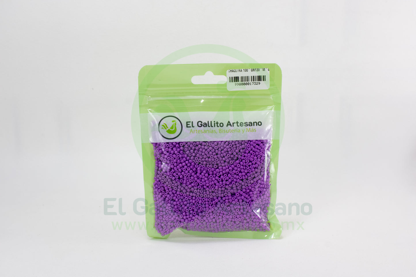 Chaquira 100-Gr120-M-8 | Morado Violeta