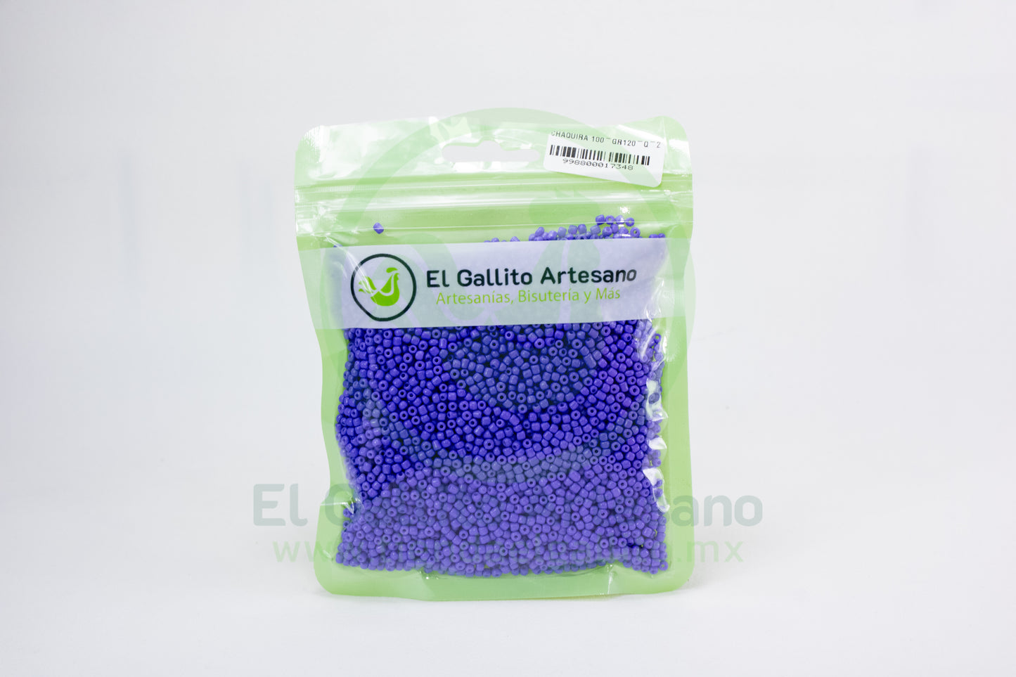 Chaquira 100-Gr120-Q-2 | Morado Claro