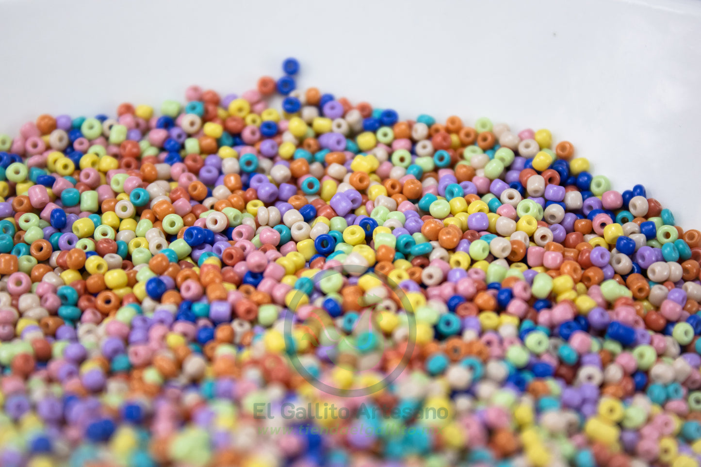 Chaquira 12/0 Mix1 | Claros Amarillos Azules