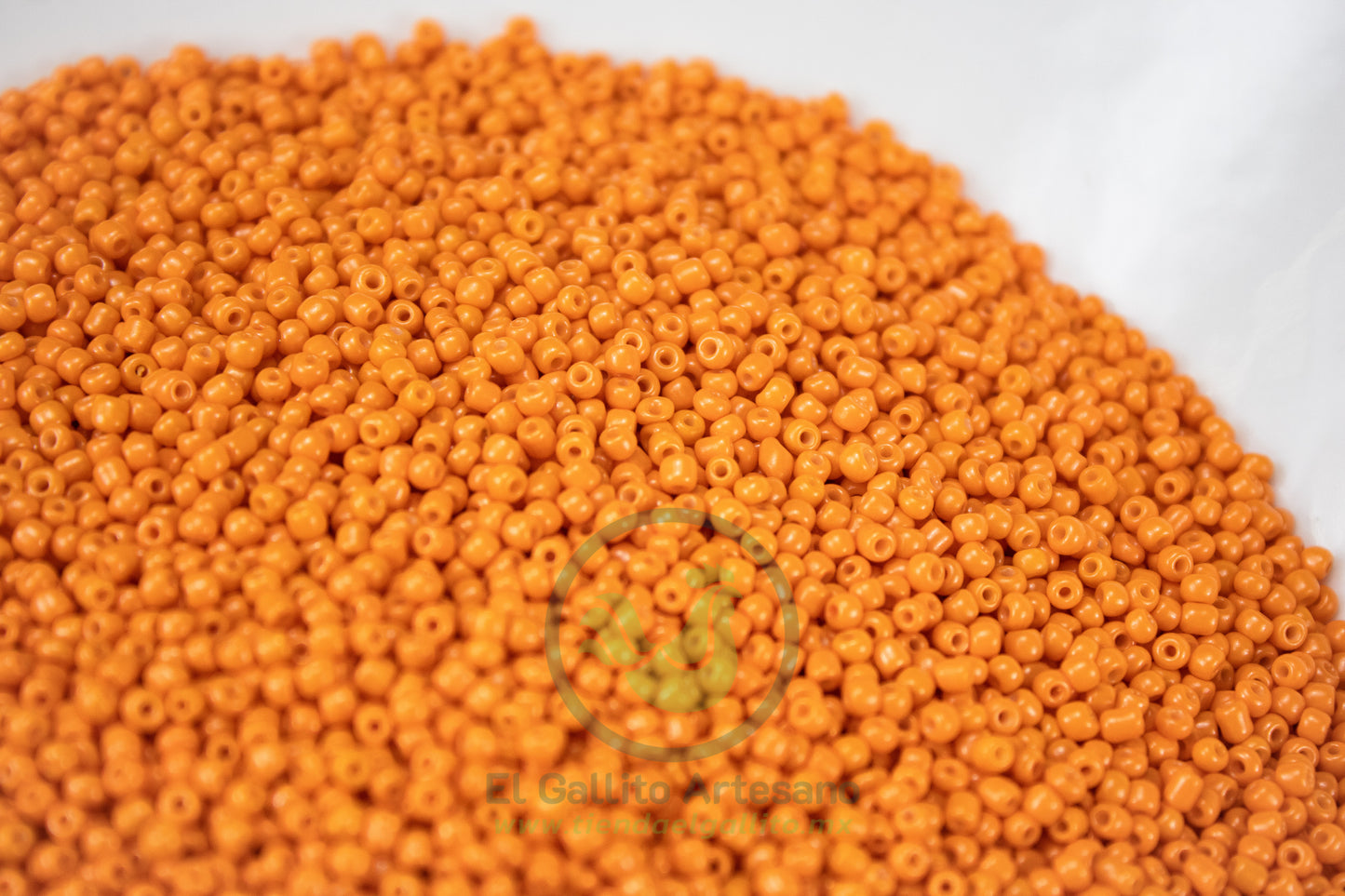 Chaquira 12/0 L6 | Naranja Claro