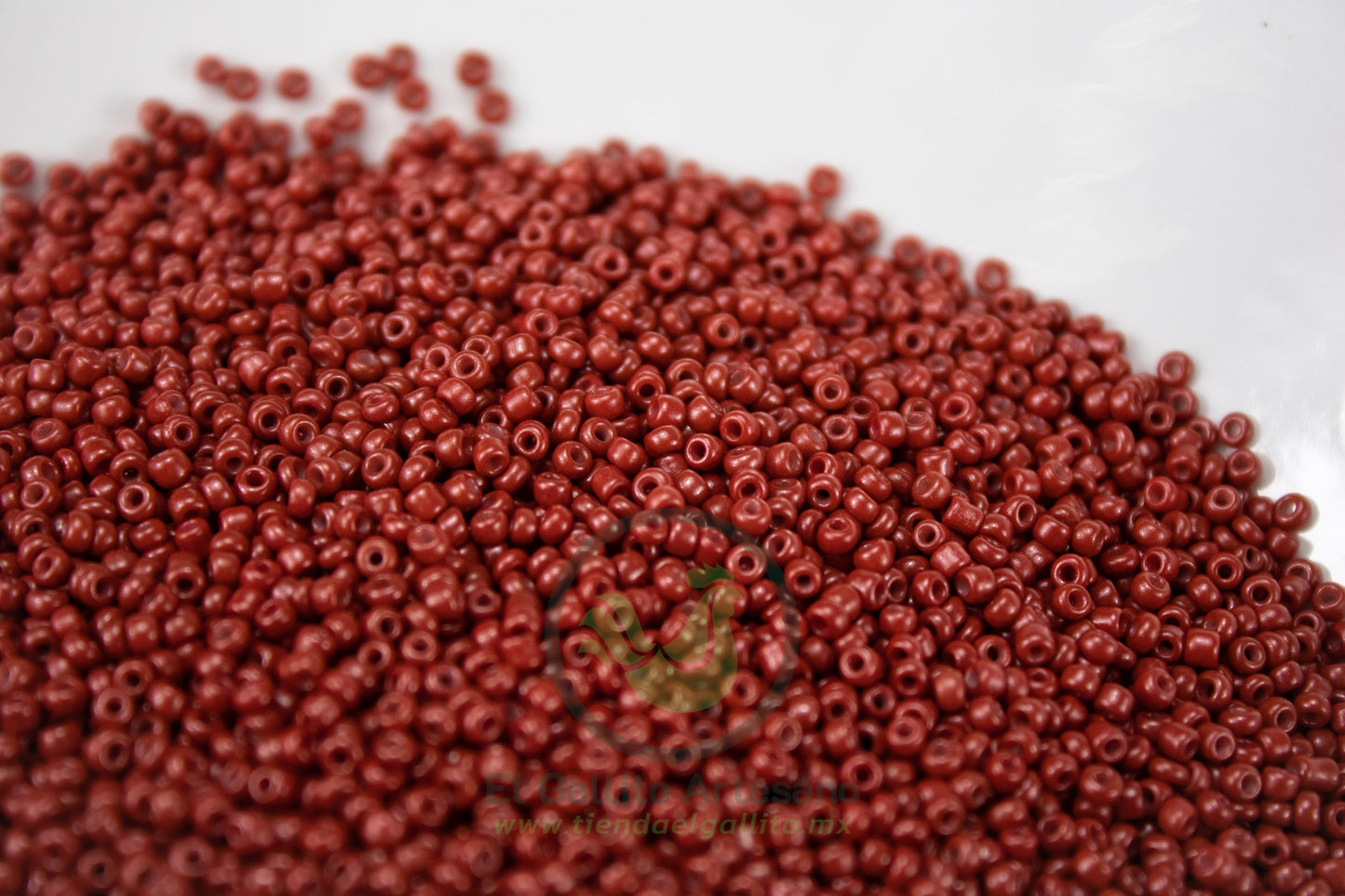 Chaquira 12/0 L11 | Rojo Oscuro