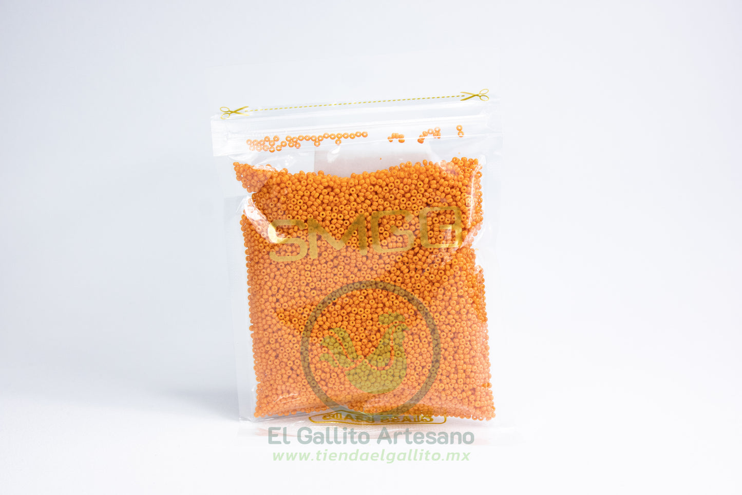 Chaquira AAA 12/0 50 | Naranja