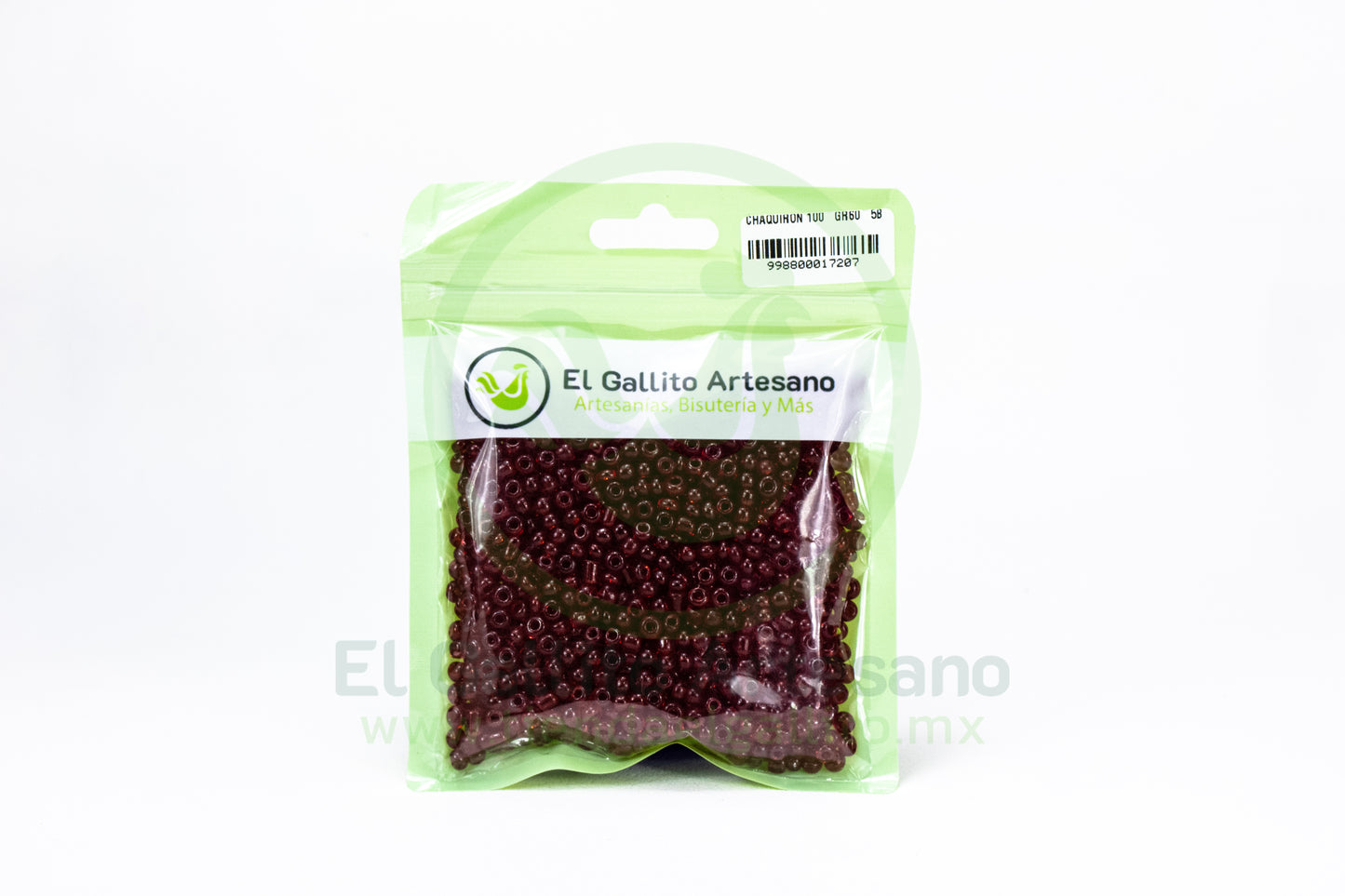 Chaquirón 100-Gr60-5B | Rojo Cereza Oscuro