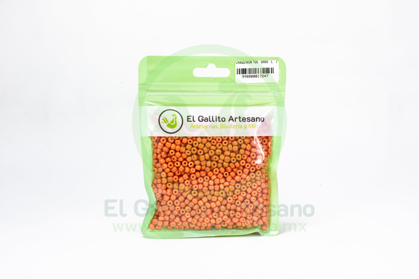 Chaquirón 100-Gr60-L-7 | Naranja Medio