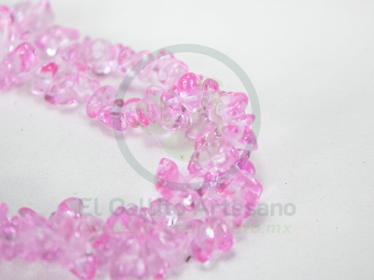 Chip Vidrio 25-1 #6 | Rosa Claro