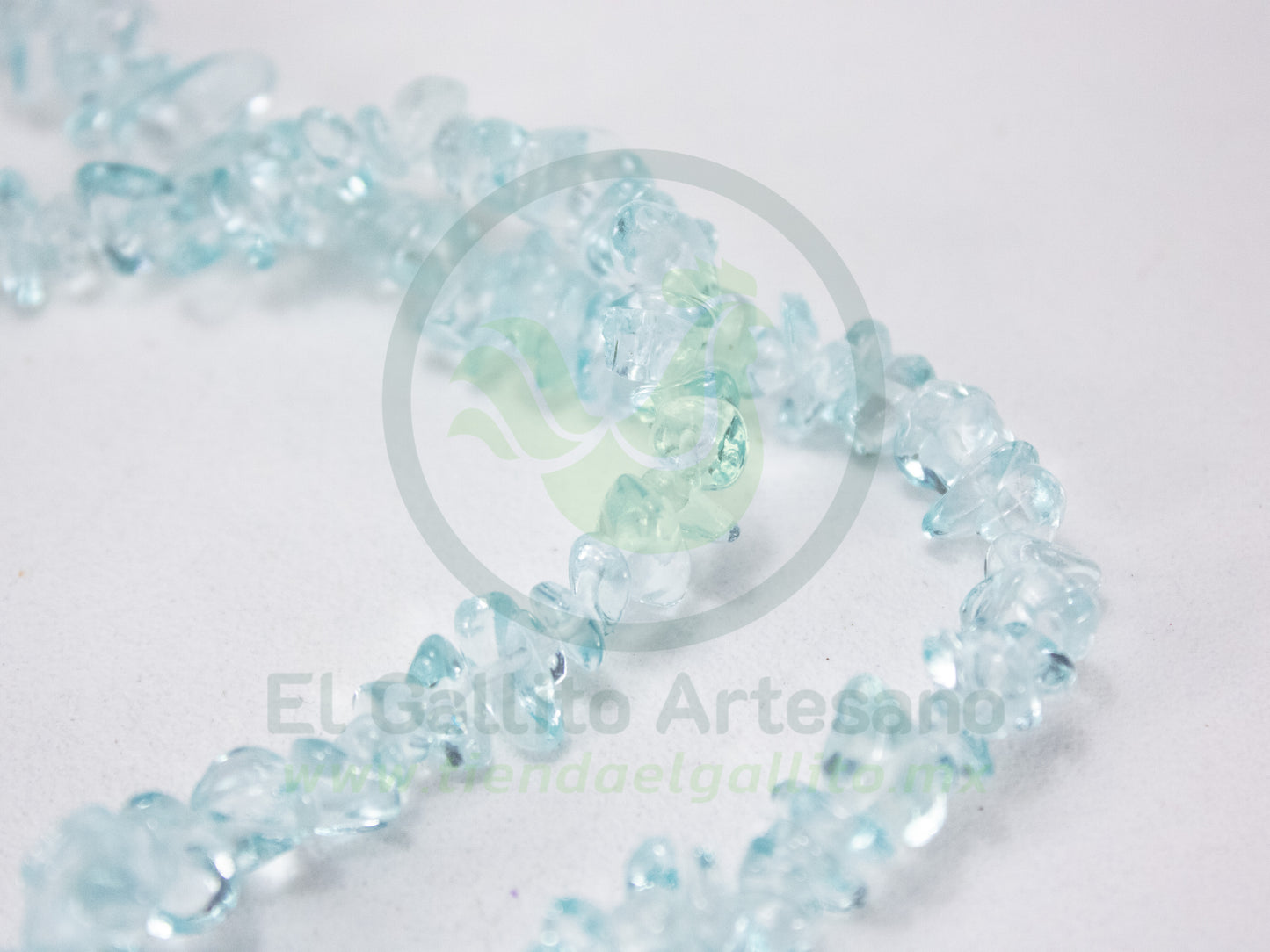 Chip Vidrio 25-1 #8 | Azul Cielo