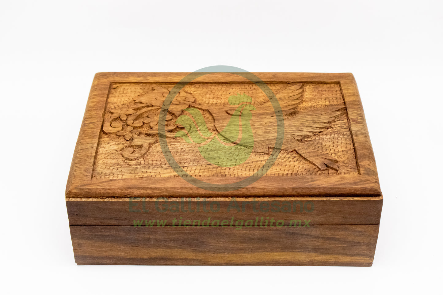 Cofre Madera Colibri 7x5