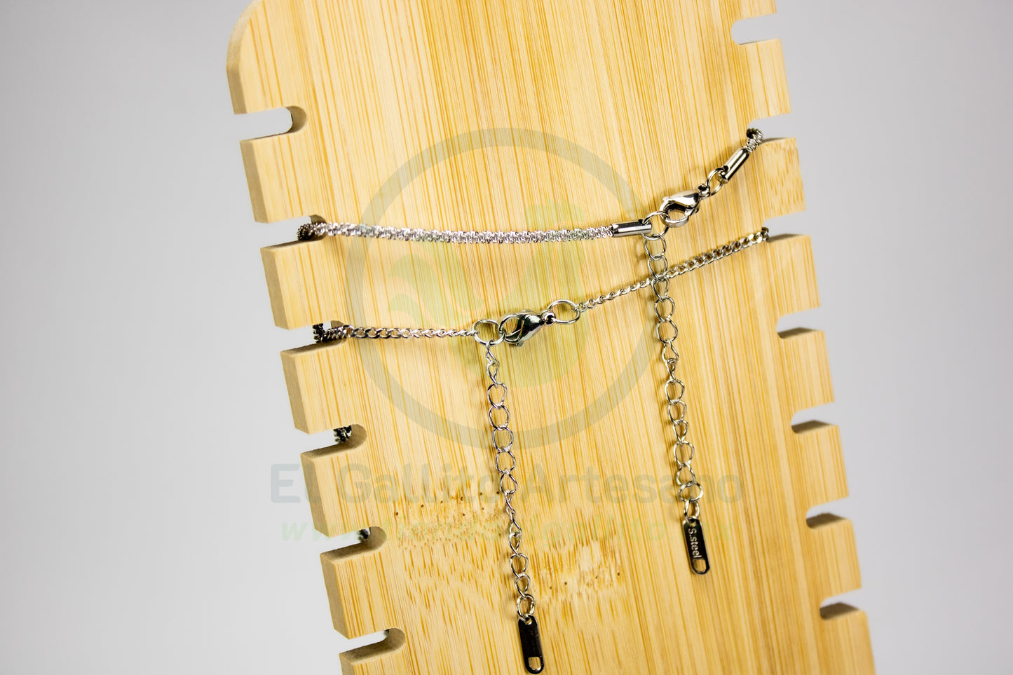 Collar Acero 24-4 MD 07 | Corazón Abombado