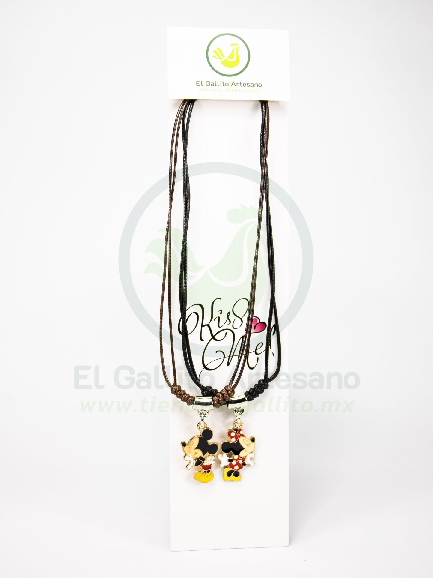 Collar Pareja 24-4 MD28 | Mickey y Minnie
