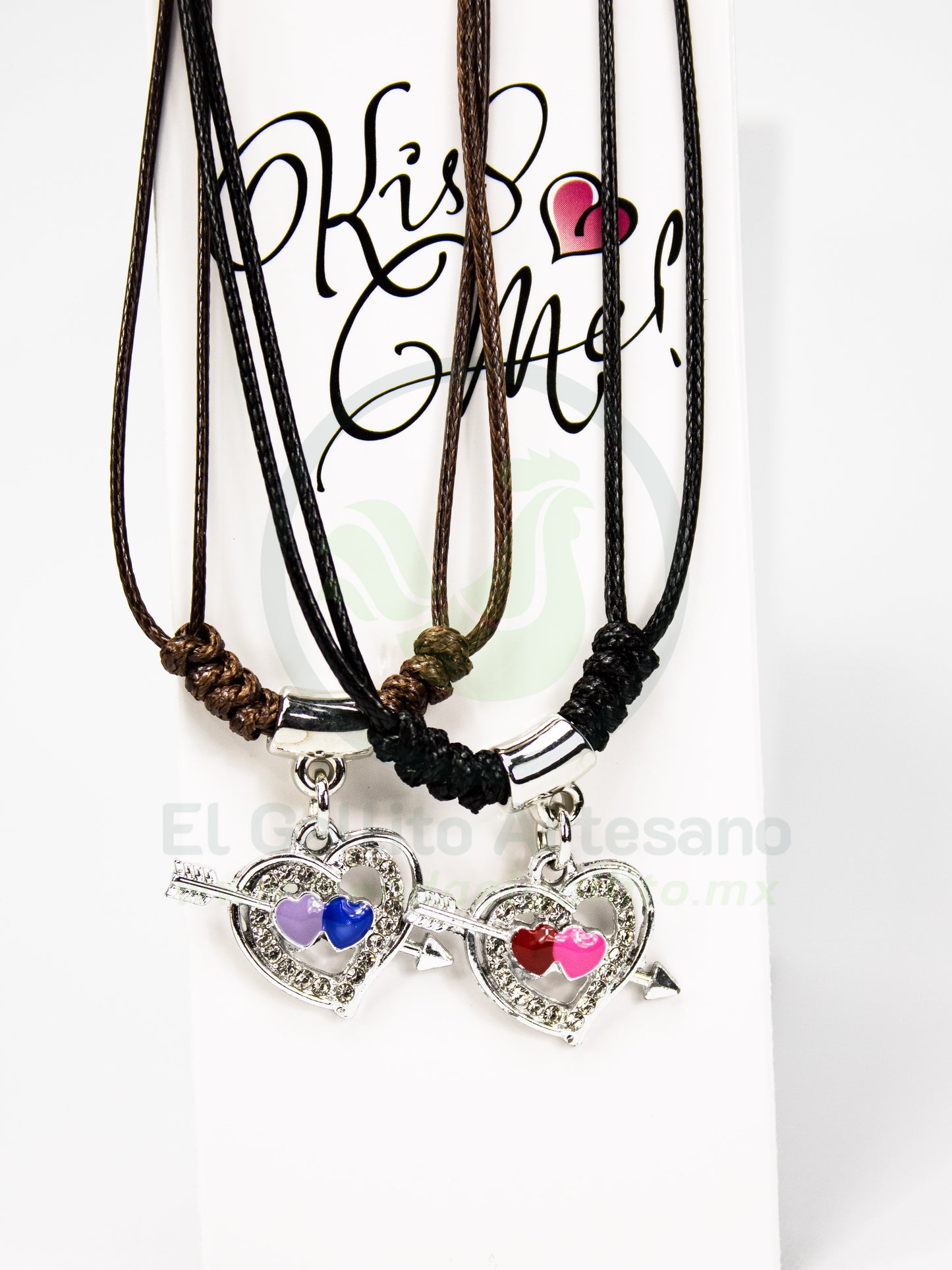 Collar Pareja 24-4 MD32 | Corazón Flechado