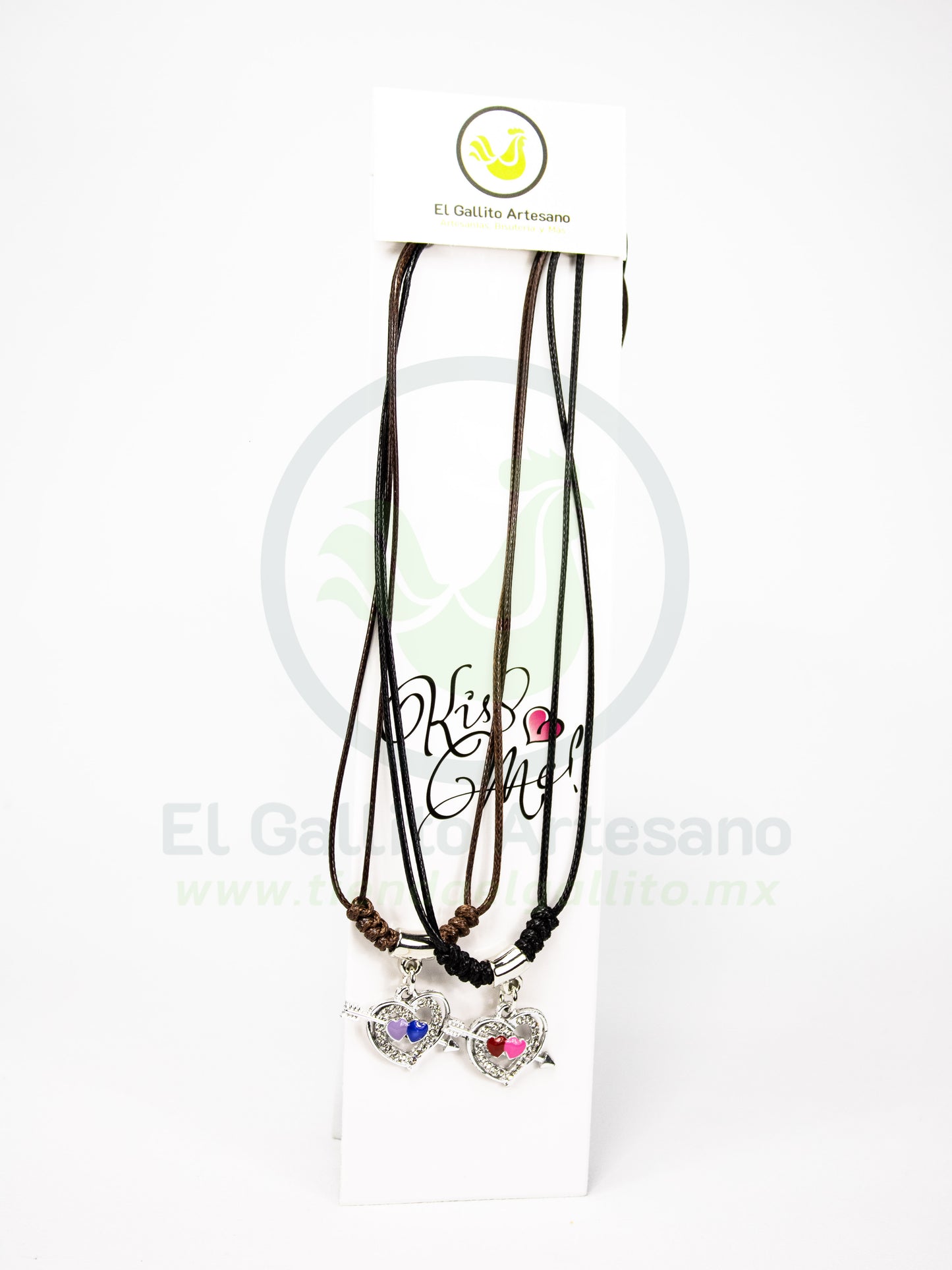 Collar Pareja 24-4 MD32 | Corazón Flechado