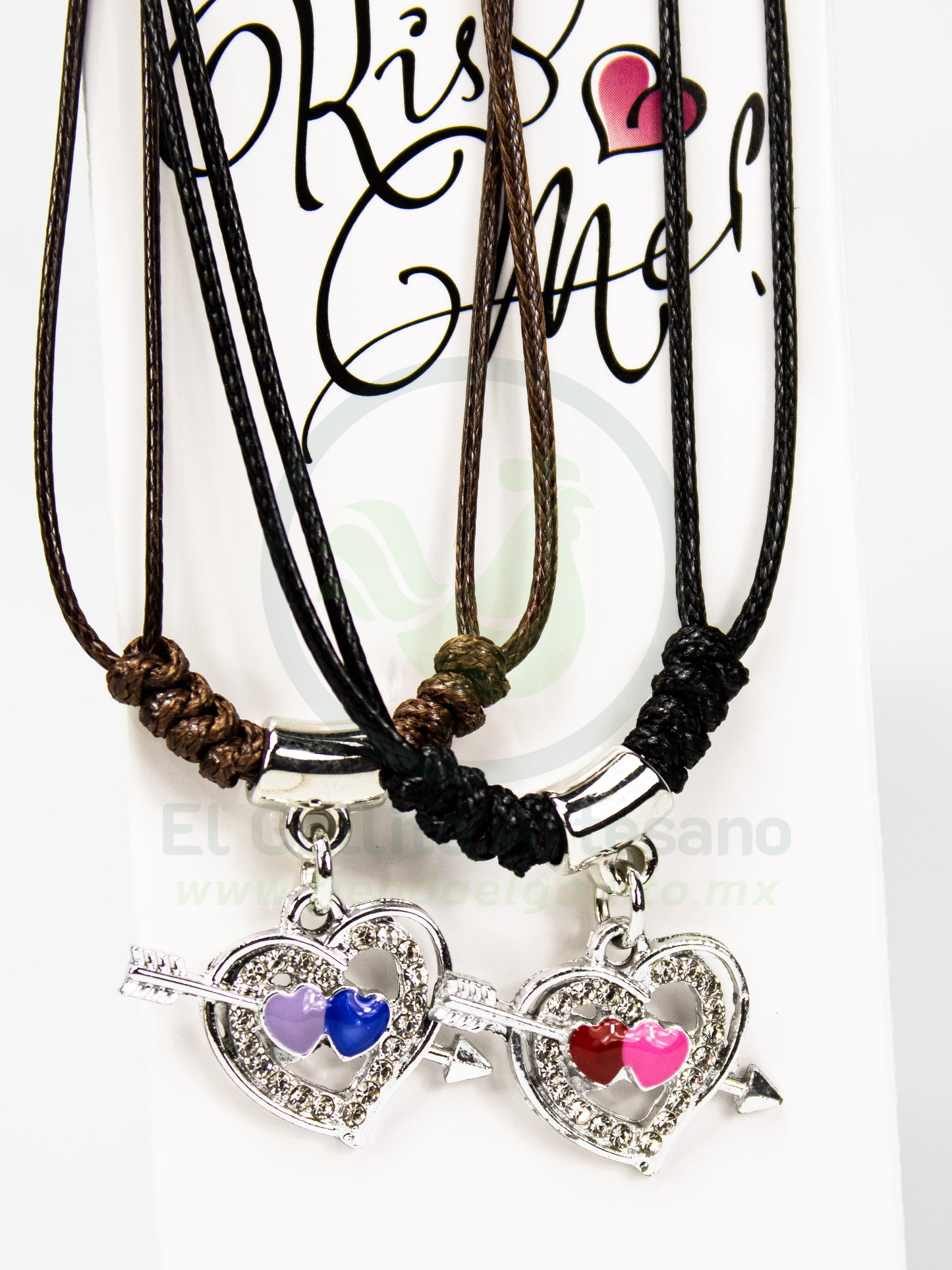 Collar Pareja 24-4 MD32 | Corazón Flechado