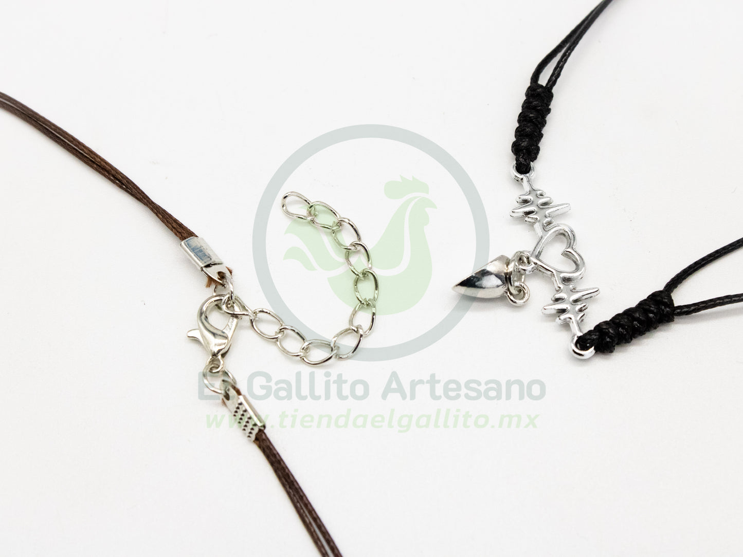 Collar Pareja MD10 | Corazón y Pulso