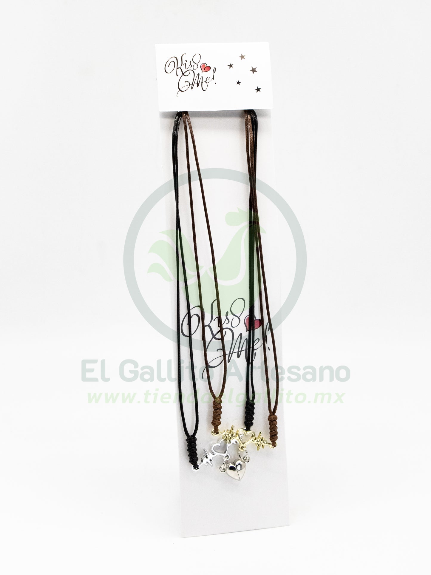 Collar Pareja MD10 | Corazón y Pulso