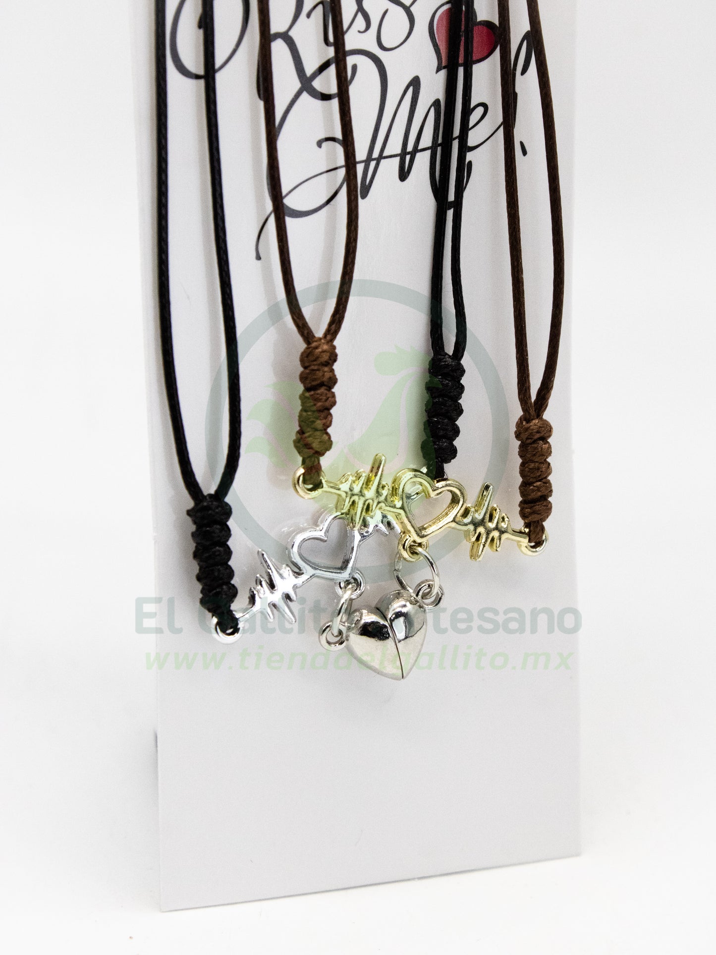 Collar Pareja MD10 | Corazón y Pulso