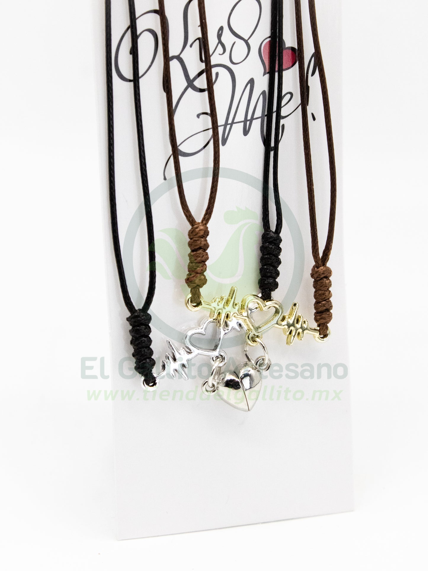 Collar Pareja MD10 | Corazón y Pulso