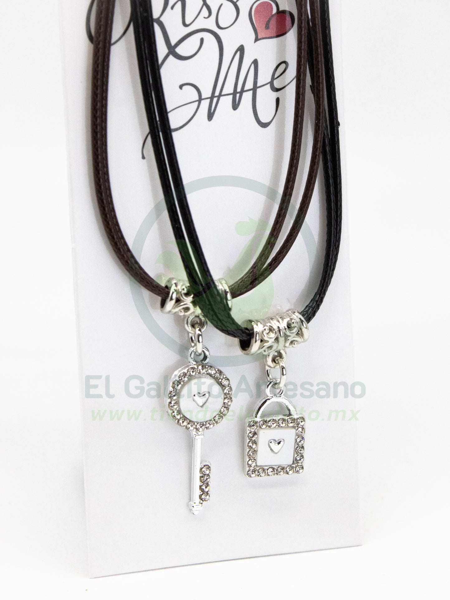 Collar Pareja MD12 | Llave y Candado