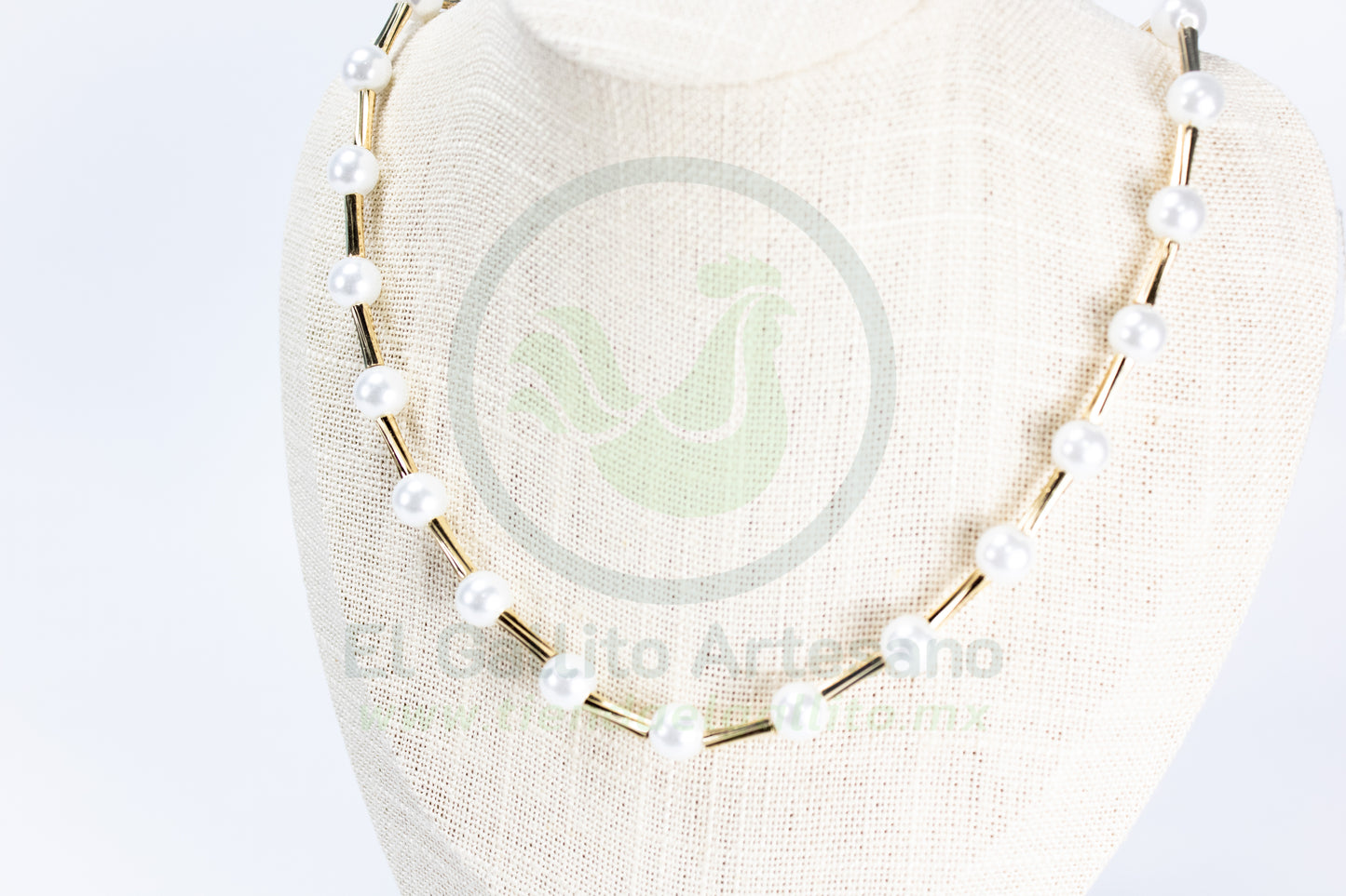 Collar Vivi Dsy-100 | Barras Perla 8mm