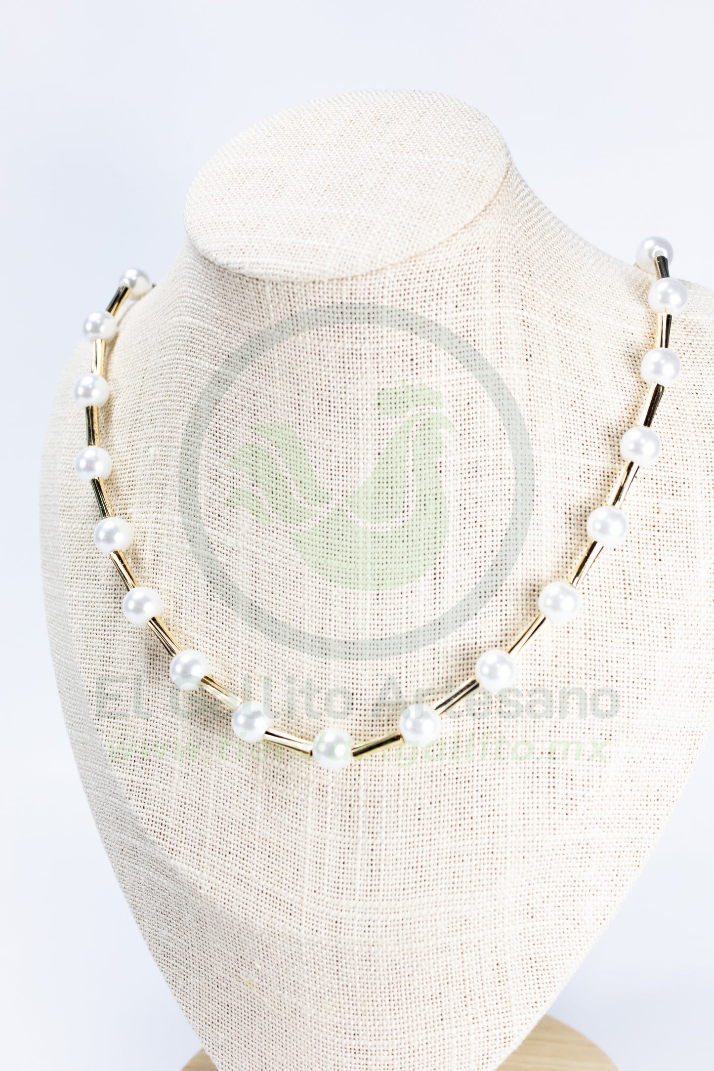 Collar Vivi Dsy-100 | Barras Perla 8mm