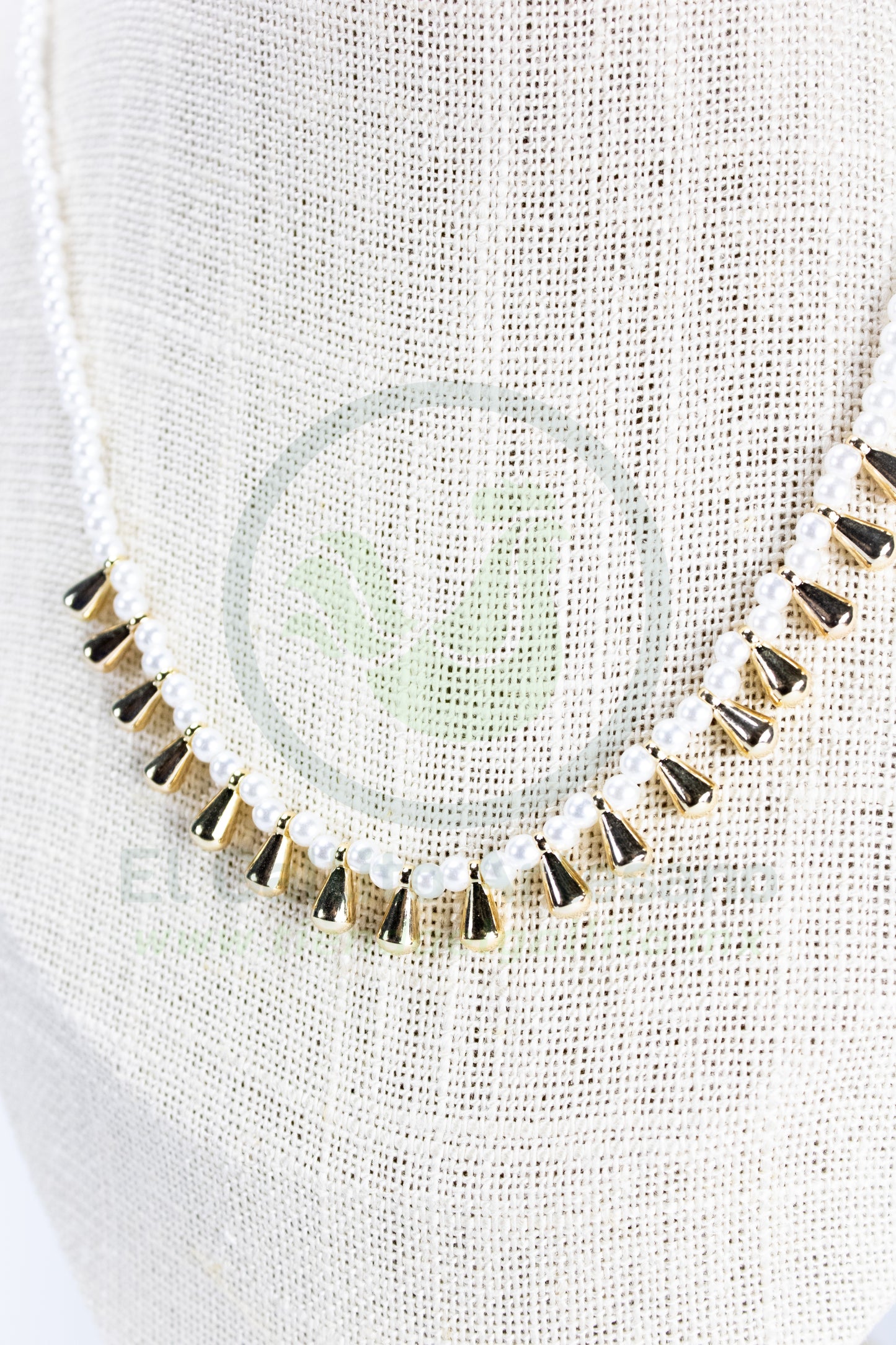 Collar Vivi Dsy-99 | Perlas 4mm Gotas