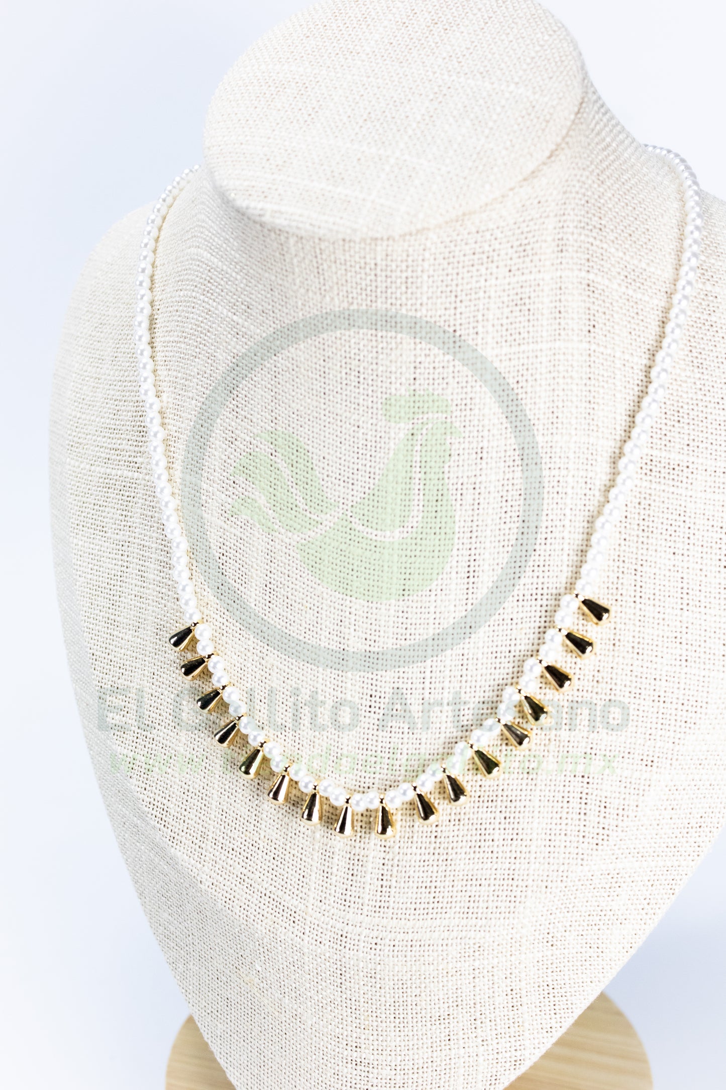 Collar Vivi Dsy-99 | Perlas 4mm Gotas