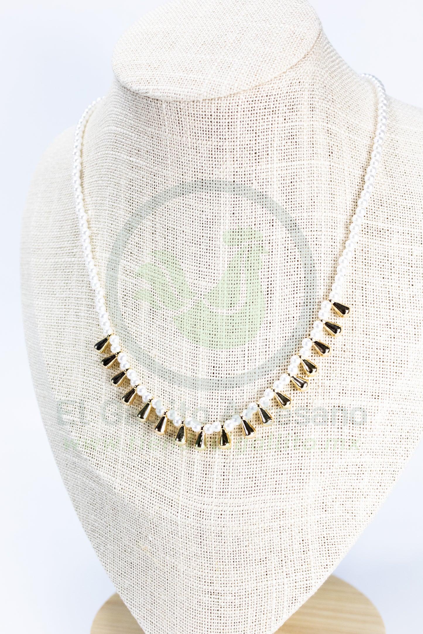 Collar Vivi Dsy-99 | Perlas 4mm Gotas
