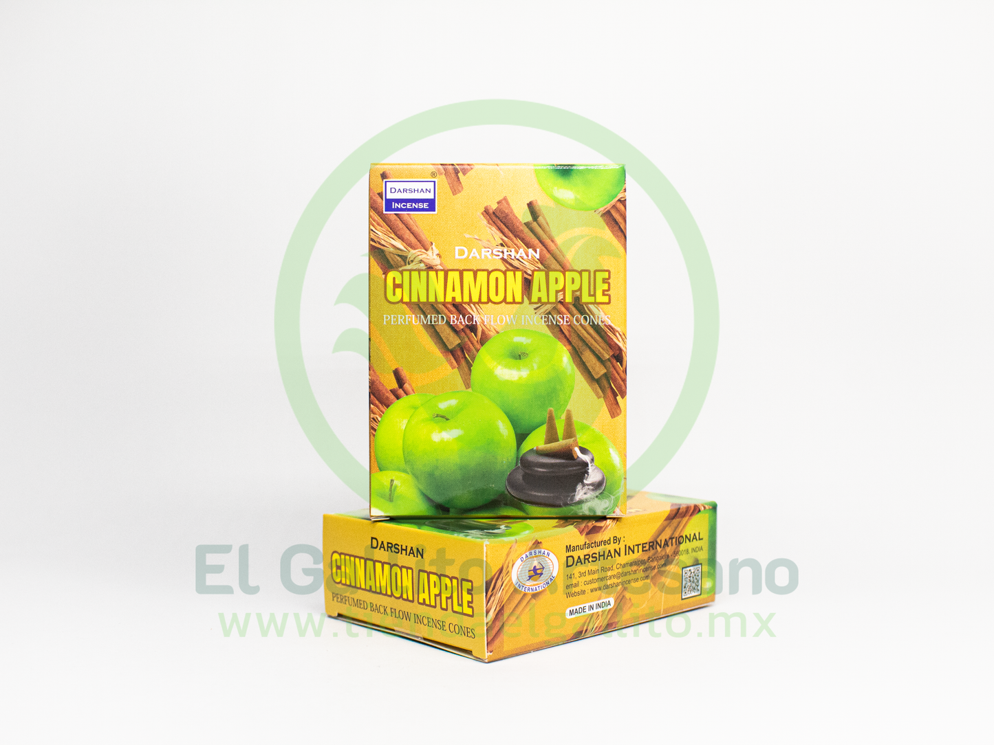 Cono Darshan BackFlow | Canela Manzana