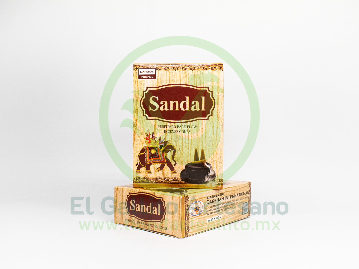 Cono Darshan BackFlow | Sándalo