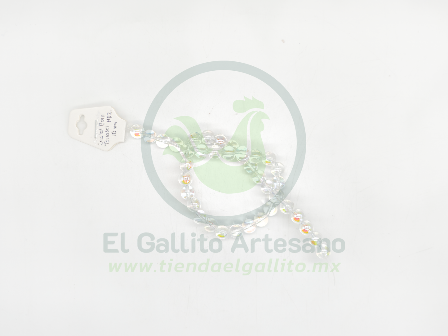 Cristal Bola Tornasol MD2 10mm