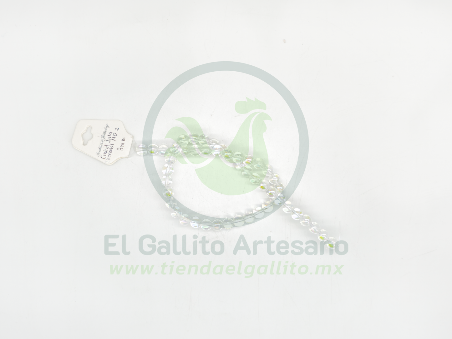 Cristal Bola Tornasol MD2 8mm